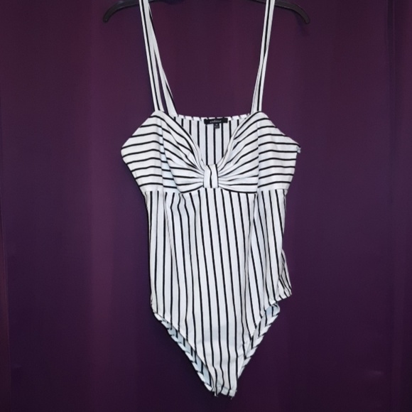 Ambiance Other - 🦓Striped Body Suit🦓